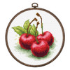 Luca-S Cherries Counted Cross-Stitch Kit Luca-S Cherries Counted Cross-Stitch Kit
