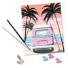 Ravensburger  Beach Life Kit & Frame Paint by Number Kit