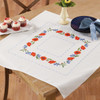 Herrschners Poppy & Cornflower Table Topper Counted Cross-Stitch Kit Herrschners Poppy & Cornflower Table Topper Counted Cross-Stitch Kit