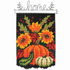 Herrschners Harvest Florals Kit & Hanger Pony Bead Kit
