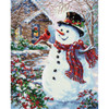 Diamond Dotz Snowman & Feathered Friend Diamond Painting