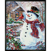 Diamond Dotz Snowman & Feathered Friend Kit & Frame Diamond Painting Diamond Dotz Snowman & Feathered Friend Kit & Frame Diamond Painting