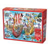 Doodle Town Viking Voyage Jigsaw Puzzle