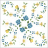 Herrschners Garden Petals Quilt Blocks Thread Kit Herrschners Garden Petals Quilt Blocks Thread Kit