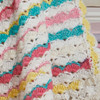 Herrschners Shell Symphony Baby Blanket Crochet Kit