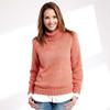 Caron Turtleneck Pullover Knit Kit Caron Turtleneck Pullover Knit Kit