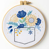 Bucilla Pocket Full of Posies Stamped Embroidery Kit Bucilla Pocket Full of Posies Stamped Embroidery Kit