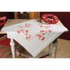 Vervaco Christmas Gnomes Skiing Table Topper Stamped Embroidery Kit Vervaco Christmas Gnomes Skiing Table Topper Stamped Embroidery Kit
