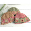 Herrschners Yuletide Granny Beanies Crochet Kit
