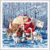 Letistitch Santa & Friends Counted Cross-Stitch Kit Letistitch Santa & Friends Counted Cross-Stitch Kit