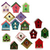 Herrschners Bright & Christmas Birdhouses Ornaments Set Plastic Canvas Kit Herrschners Bright & Christmas Birdhouses Ornaments Set Plastic Canvas Kit