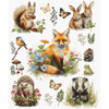 Luca-S Forest Animals Counted Cross-Stitch Kit Luca-S Forest Animals Counted Cross-Stitch Kit