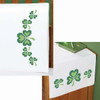 Herrschners Lucky Shamrocks Pillowcase Pair or Dresser Scarf Thread Kit Herrschners Lucky Shamrocks Pillowcase Pair or Dresser Scarf Thread Kit