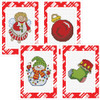 Herrschners Happy Christmas Greeting Cards Counted Cross-Stitch Free Download