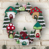 Herrschners Christmas Mushroom Wreath Felt & Sequin Kit Herrschners Christmas Mushroom Wreath Felt & Sequin Kit