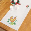 Herrschners Twelve Days of Christmas Table Runner Stamped Cross-Stitch