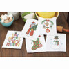 Herrschners Holiday Happiness Towel Set Thread Kit Herrschners Holiday Happiness Towel Set Thread Kit