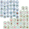 Herrschners Wintry Holiday Ornaments Set Counted Cross-Stitch Kit Herrschners Wintry Holiday Ornaments Set Counted Cross-Stitch Kit