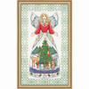 Design Works Winter Angel Kit & Frame Counted Cross-Stitch Design Works Winter Angel Kit & Frame Counted Cross-Stitch