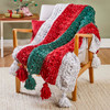 Herrschners Highland Holiday Blanket Crochet Kit