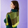 Herrschners Mossy Blocks Wrap Knit Kit