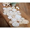 Herrschners Beach Sand Doily Table Runner Crochet Kit