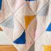 Premier Mod Triangles Blanket Knit Kit