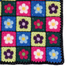 Red Heart Flower Bed Blanket Crochet Kit