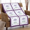 Herrschners Rainy Days Quilt Blocks Stamped Cross-Stitch