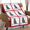 Herrschners Dog Silhouette Quilt Blocks Stamped Cross-Stitch Herrschners Dog Silhouette Quilt Blocks Stamped Cross-Stitch