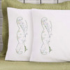Herrschners Counting Sheep Pillowcase Pair Stamped Embroidery Herrschners Counting Sheep Pillowcase Pair Stamped Embroidery