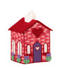Herrschners Be Mine Cottage Tissue Box - February Plastic Canvas Kit