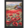 Abris Art Poppies at Sunset Kit & Frame Counted Cross-Stitch Abris Art Poppies at Sunset Kit & Frame Counted Cross-Stitch