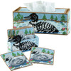 Herrschners Northwoods Loon Tissue Box & Coasters Set Plastic Canvas Herrschners Northwoods Loon Tissue Box & Coasters Set Plastic Canvas