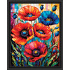 Sunrays Creations Needlearts Mosaic Poppies Counted Cross-Stitch Chart Sunrays Creations Needlearts Mosaic Poppies Counted Cross-Stitch Chart