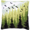 Vervaco Forest Cushion Needlepoint Kit Vervaco Forest Cushion Needlepoint Kit