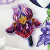 Abris Art Amethyst Iris Brooch Bead Embroidery Kit Abris Art Amethyst Iris Brooch Bead Embroidery Kit
