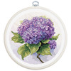 Luca-S Hydrangea Hoop Counted Cross-Stitch Kit Luca-S Hydrangea Hoop Counted Cross-Stitch Kit