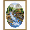RIOLIS Upstream Kit & Frame Counted Cross-Stitch RIOLIS Upstream Kit & Frame Counted Cross-Stitch