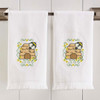 Herrschners Buzzing Bees Terry Towel Pair Stamped Cross-Stitch Herrschners Buzzing Bees Terry Towel Pair Stamped Cross-Stitch