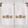 Herrschners Pansy Parade Terry Towel Pair Stamped Cross-Stitch Herrschners Pansy Parade Terry Towel Pair Stamped Cross-Stitch