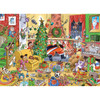 Doodle Town Catching Santa Jigsaw Puzzle Doodle Town Catching Santa Jigsaw Puzzle