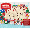 Masterpieces Puzzle Co Holiday Ornaments Wood Craft Paint Set