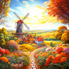 Springbok Windmill on the Farm Jigsaw Puzzle Springbok Windmill on the Farm Jigsaw Puzzle