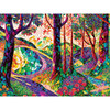 Rose Art Stained Glass Long & Winding Road Jigsaw Puzzle Rose Art Stained Glass Long & Winding Road Jigsaw Puzzle