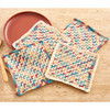 Village Yarn Mosaic Tile Pot Holders Crochet Kit