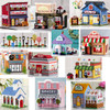 Herrschners Series 1 & 2 Plastic Canvas Club Set with FREE Village Accessory Set Plastic Canvas Herrschners Series 1 & 2 Plastic Canvas Club Set with FREE Village Accessory Set Plastic Canvas