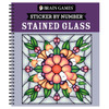 Brain Games Stained Glass Sticker by Number Brain Games Stained Glass Sticker by Number
