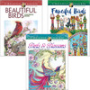 Dover Lots of Birds, Set of 3 Coloring Book Dover Lots of Birds, Set of 3 Coloring Book
