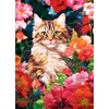 Masterpieces Puzzle Co Quilted: Flower Garden Hiding Jigsaw Puzzle Masterpieces Puzzle Co Quilted: Flower Garden Hiding Jigsaw Puzzle